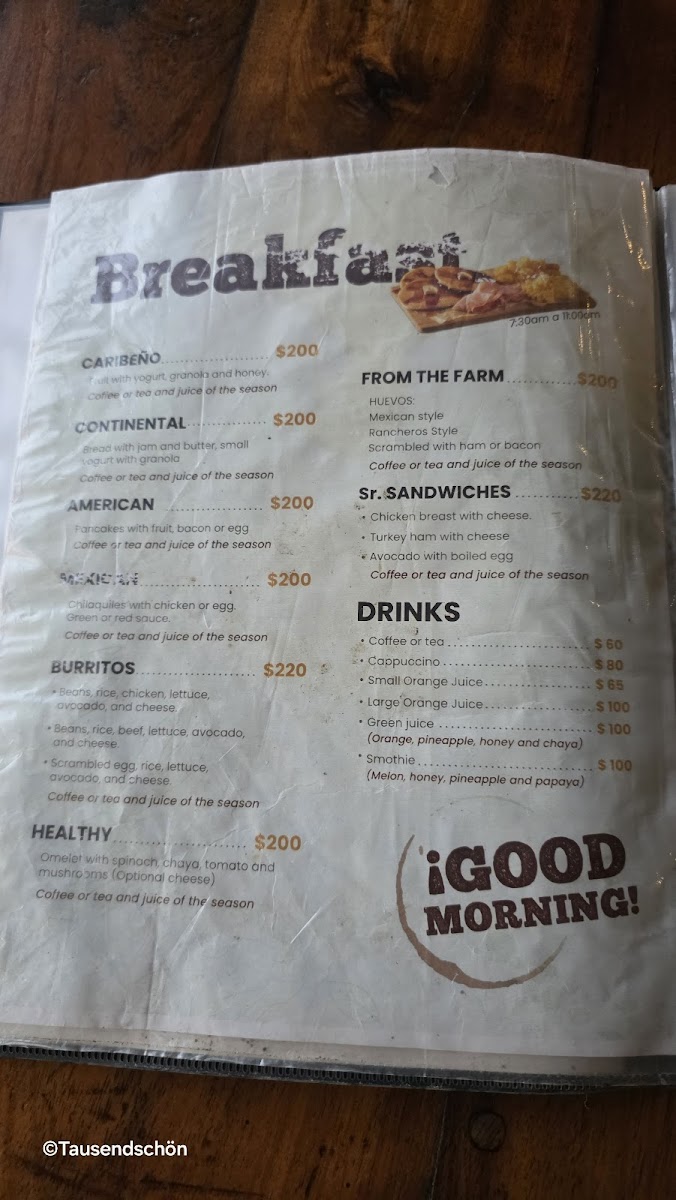 El capitan Menu - Image 2