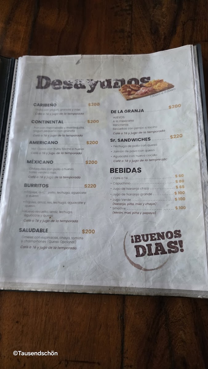 El capitan Menu - Image 3